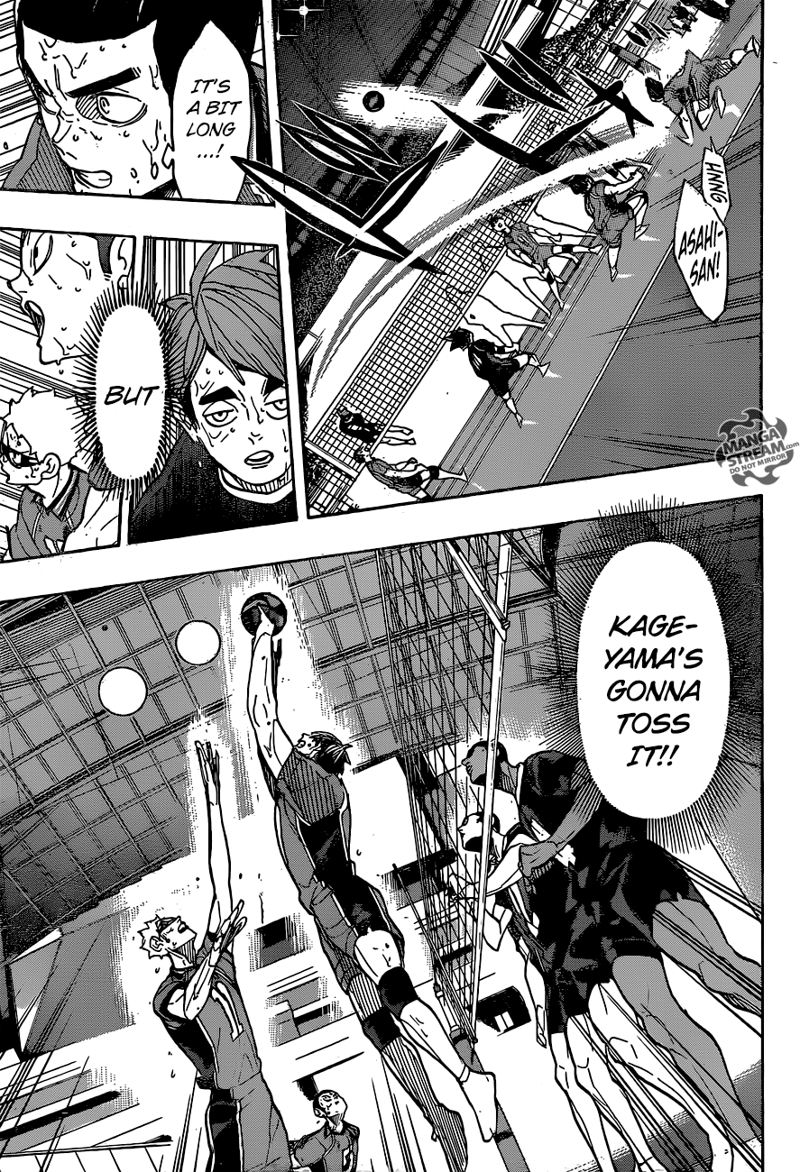 Haikyuu!!, Chapter 289 image 08